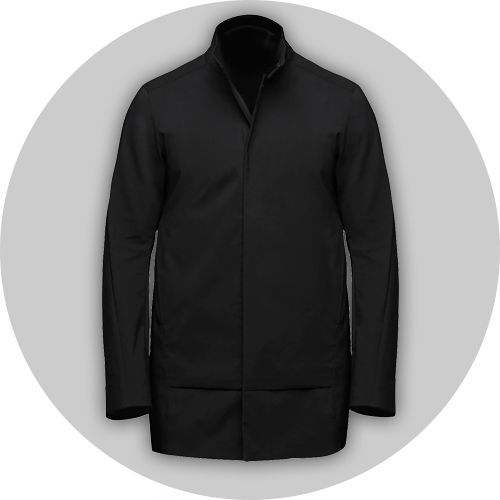 Clothing, Black, Outerwear, Jacket, Sleeve, Collar, Top, Coat, Blazer, Zipper, 