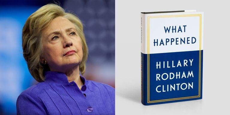 Hillary Clinton - I'm thrilled to be writing my first book