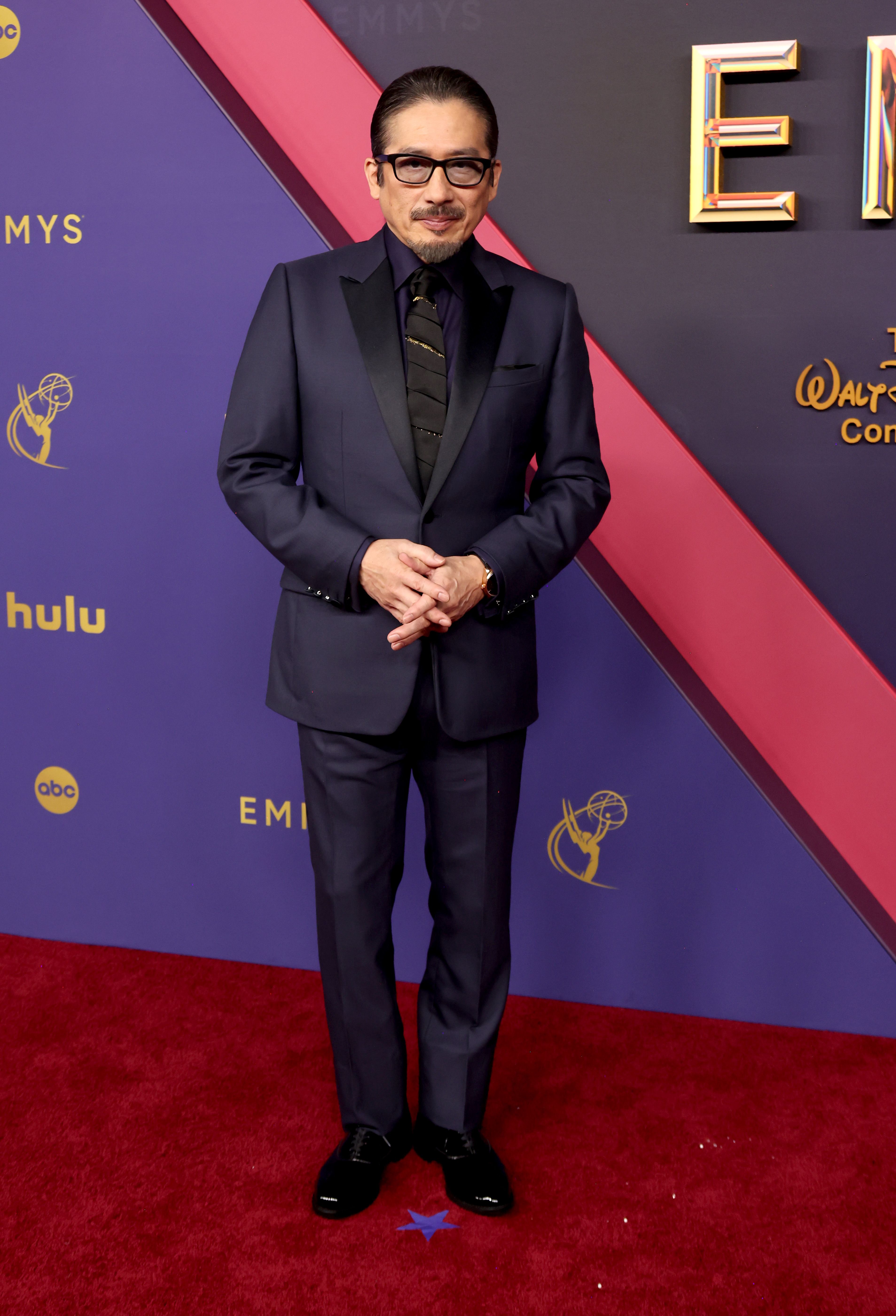 Hiroyuki Sanada Wears Dior Men on the 2024 Emmys Red Carpet