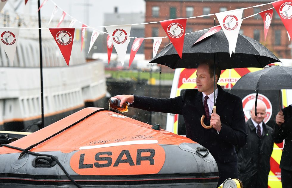 Prince William Visits Belfast