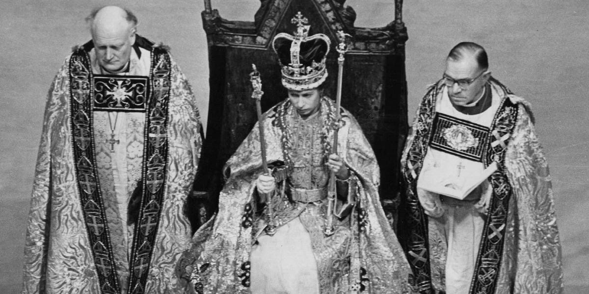 historical coronation mishaps