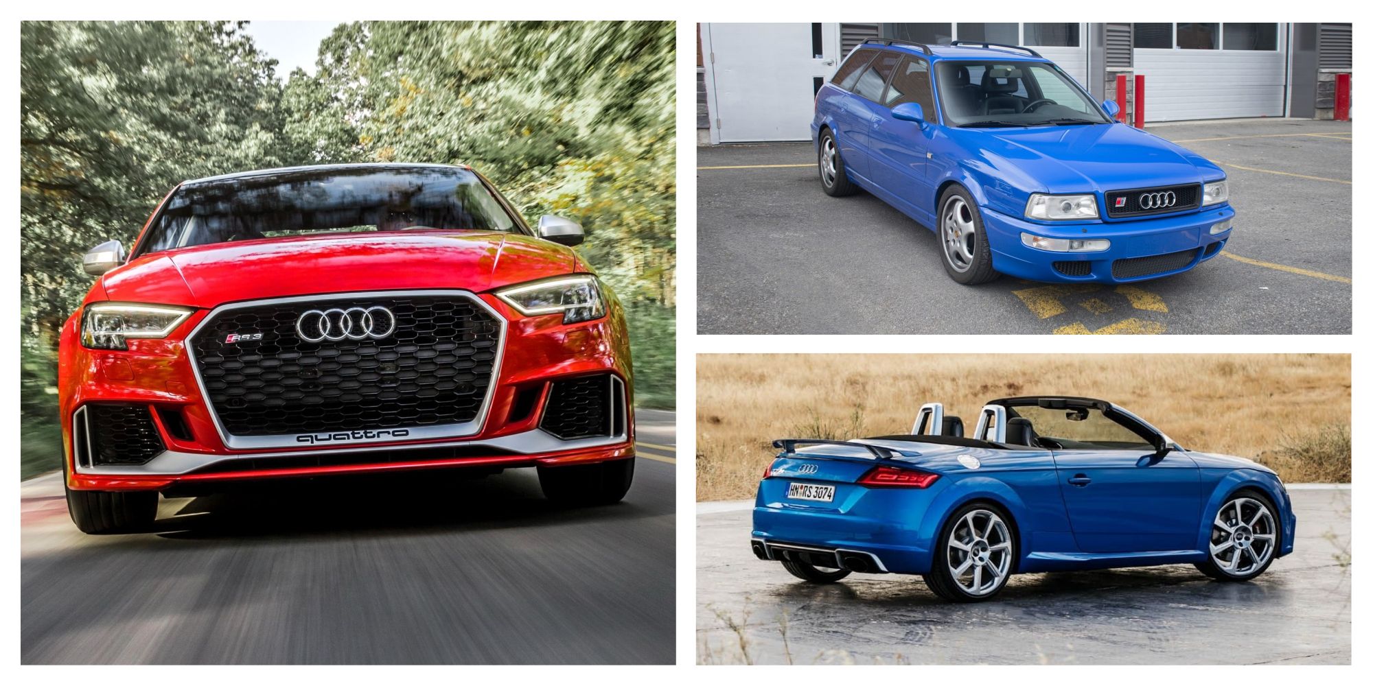 A Visual History of Audi's High-Performance RS Models