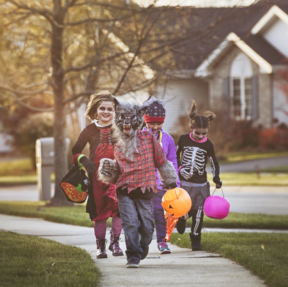 history of halloween trick or treating