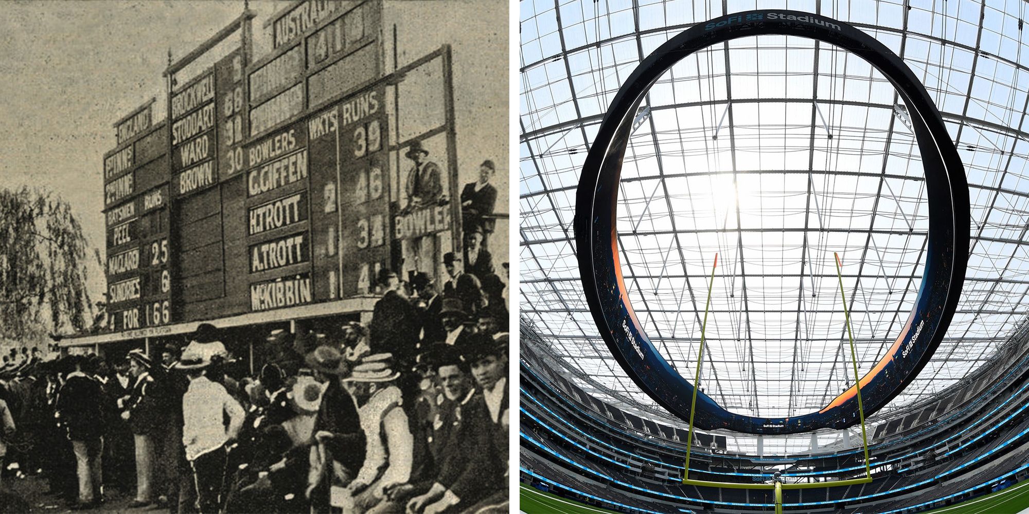 Astrodome's Scoreboard  Houston, Scoreboard, History