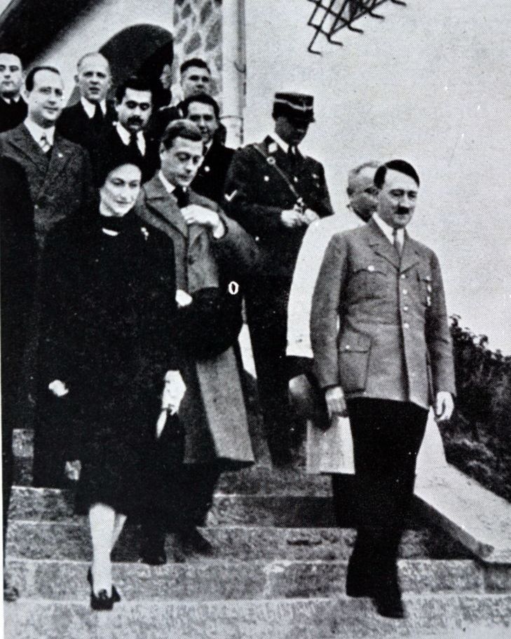 The Duke and Duchess of Windsor meet Hitler.
