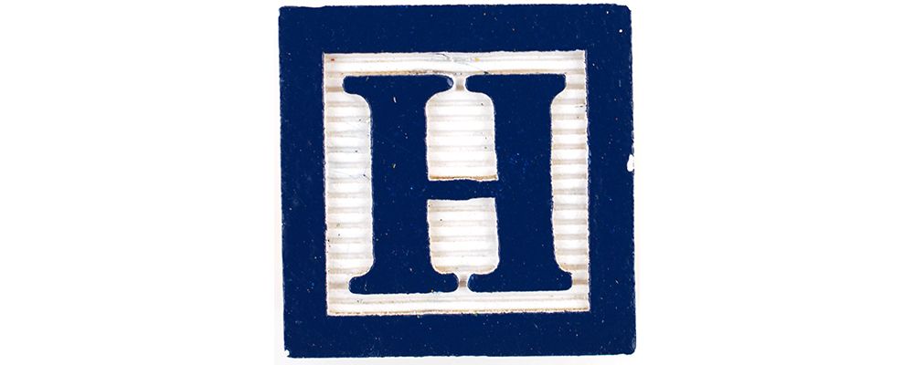 Letter H