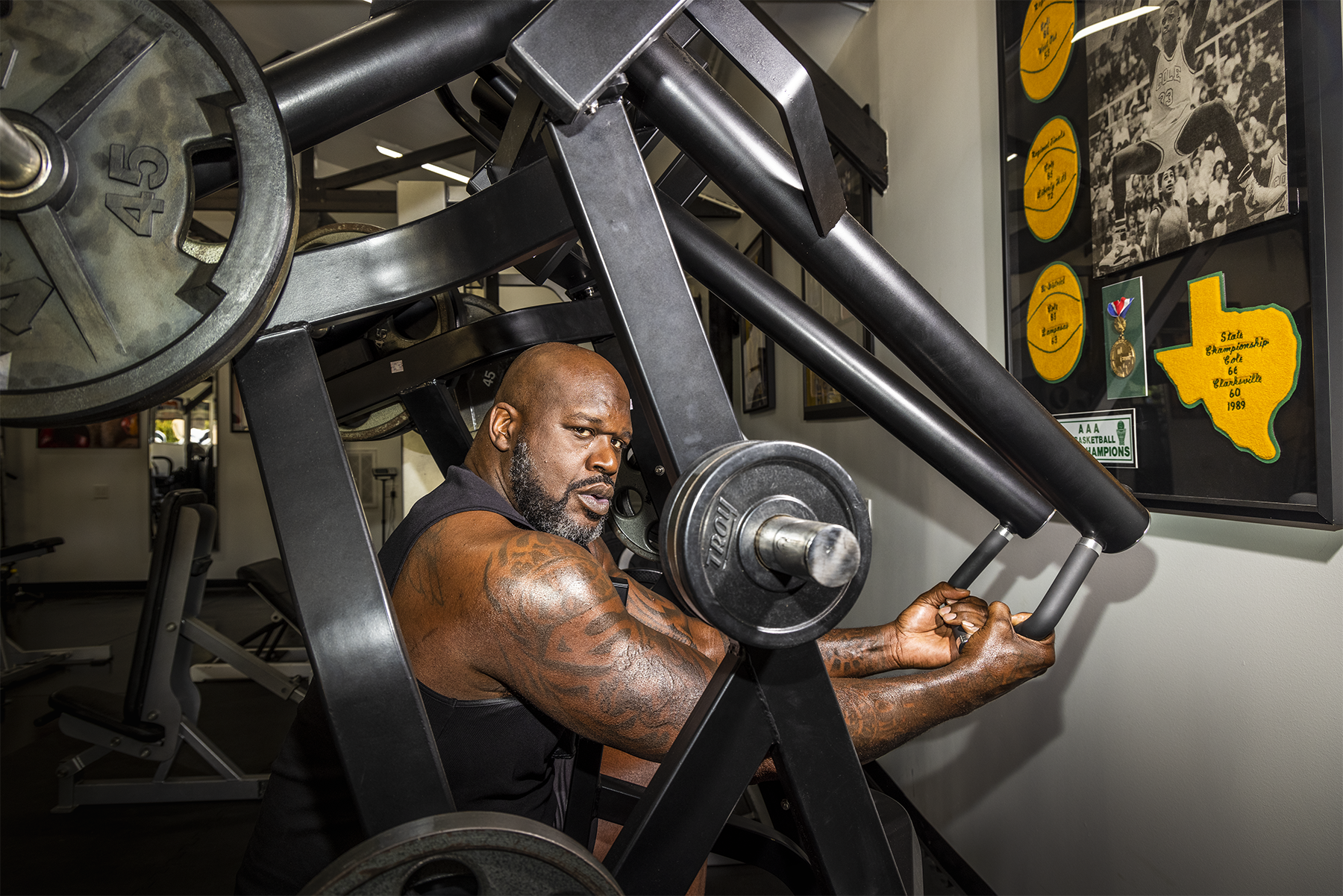 shaq training