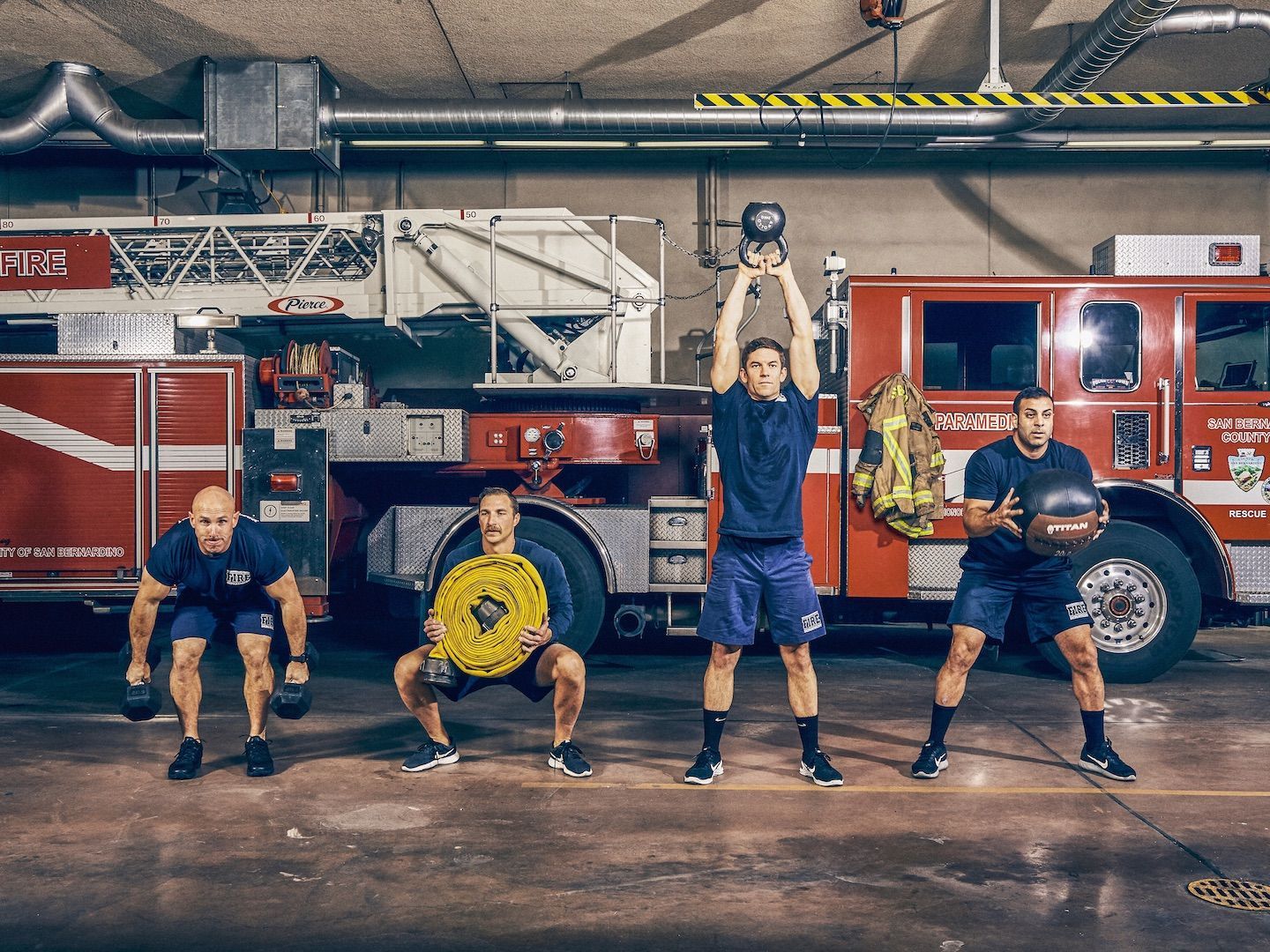 Firefighters Use Fitness And Workouts