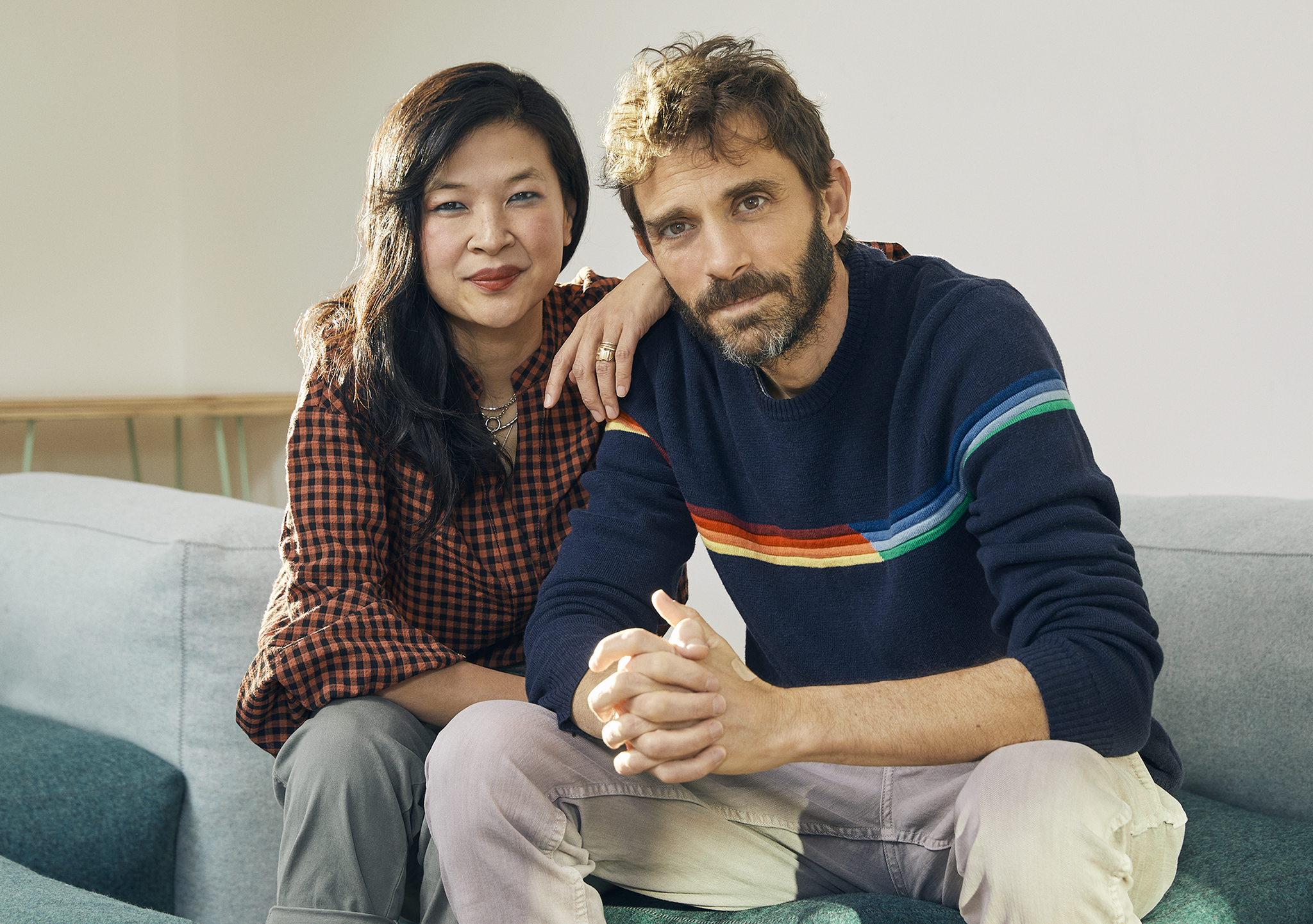 bender, an author, screenwriter, and website founder, with his wife, suchin pak, ﻿a journalist and ﻿cohost of the podcast add to cart
