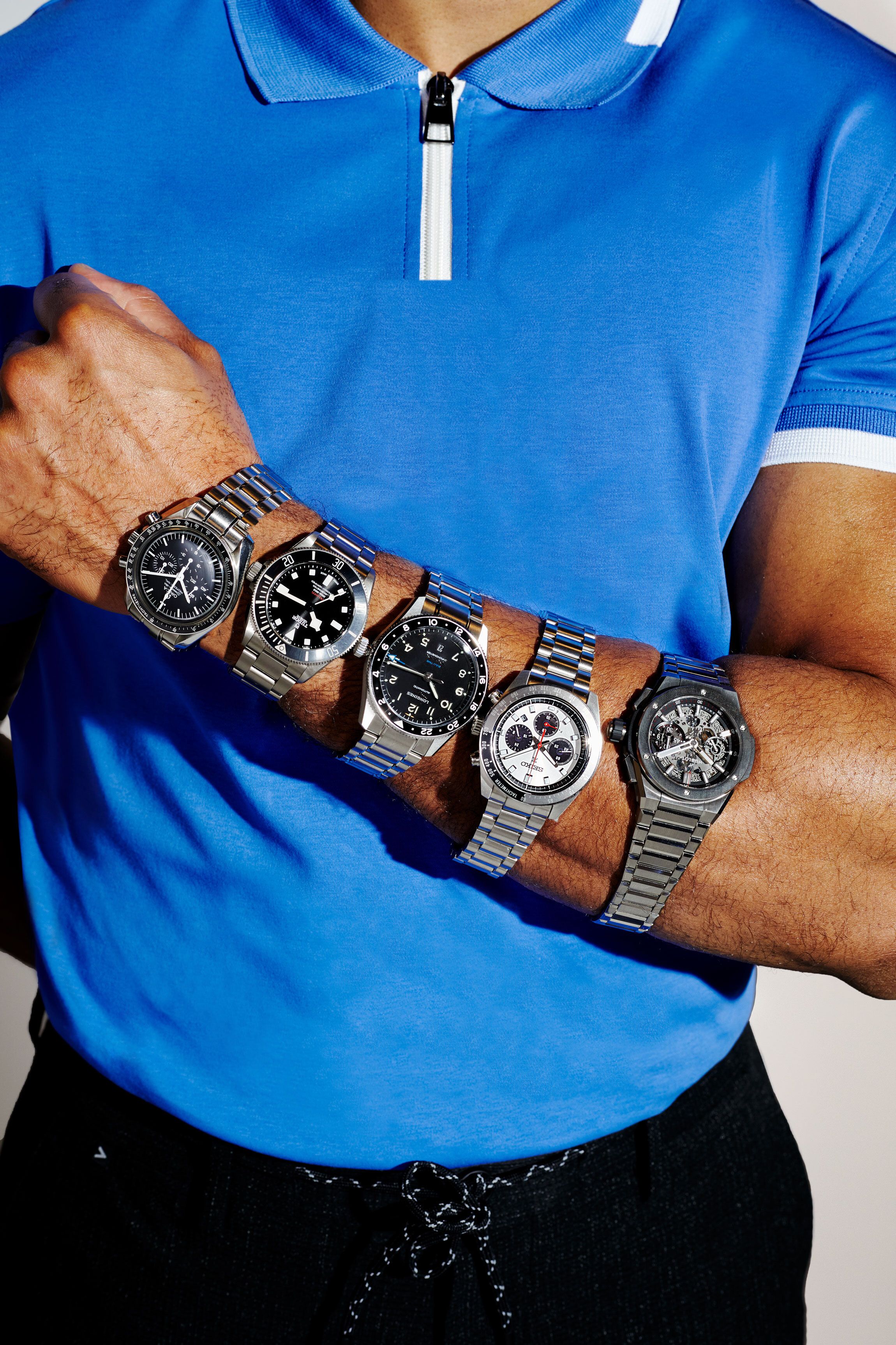 Buy TITAN Regalia Premium 49.60 x 9.30 x 43.00 mm Blue Dial Stainless Steel  Analog Watch For Men - 1688KM06 | Shoppers Stop