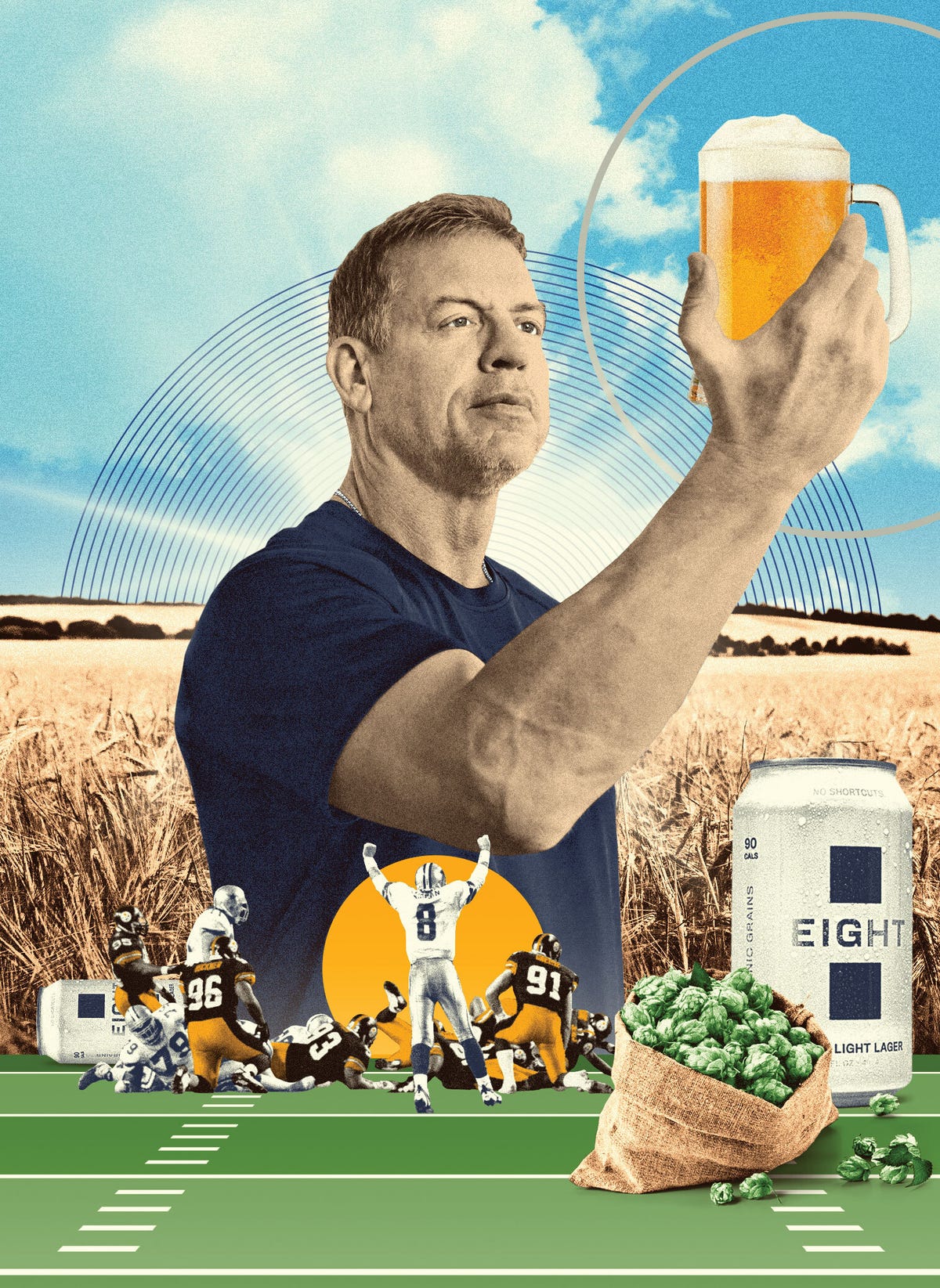 Troy Aikman's latest business venture? Beer