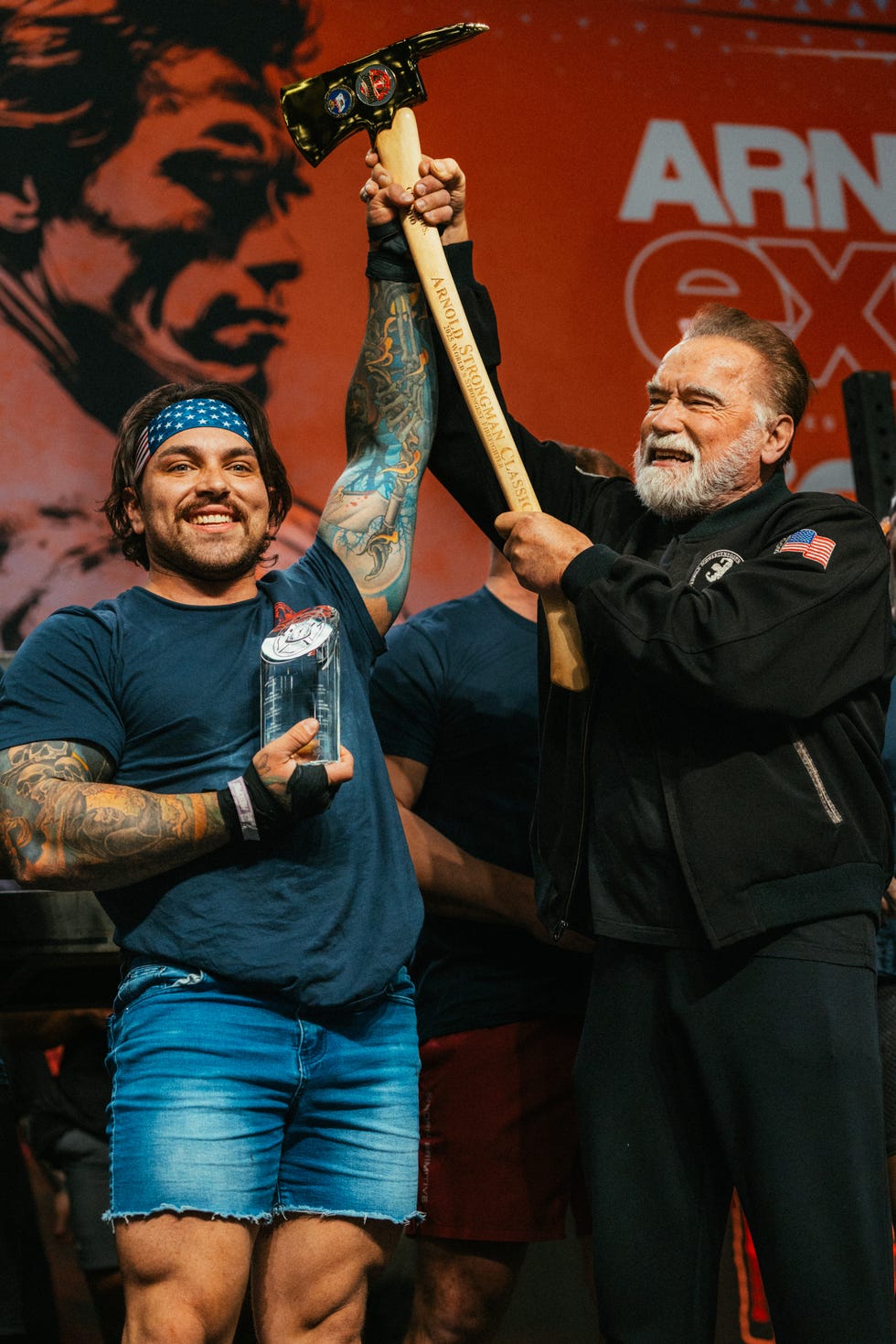 the arnold sports festival arnold schwarzenegger frank boniello