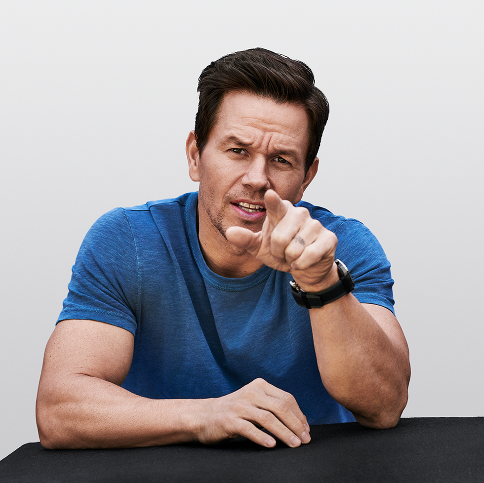 mark wahlberg pointing