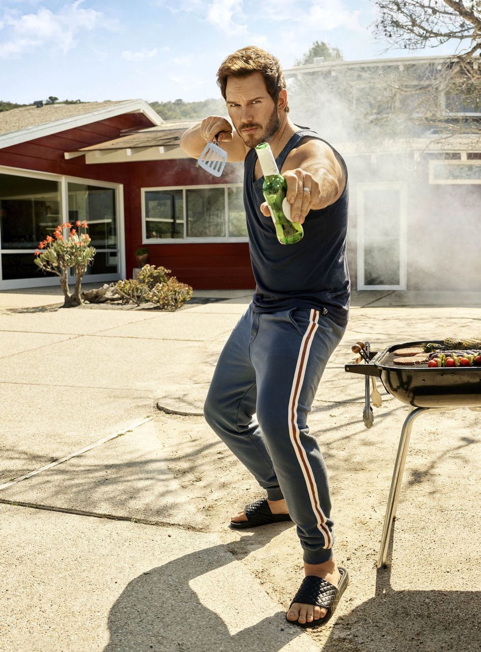 Gym Forced Father And Daughter Fuckingvideos - Chris Pratt on His New Movies, Series, and Being the Worst Chris