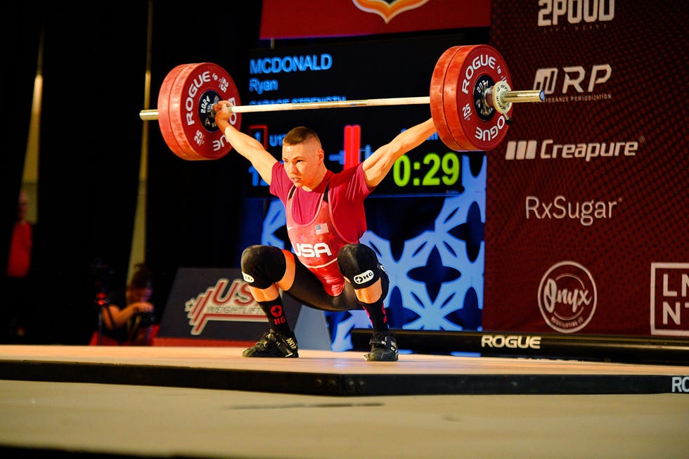 ryan mcdonald, weightlifting, homeschooled, schuylkill haven, pennsylvania.