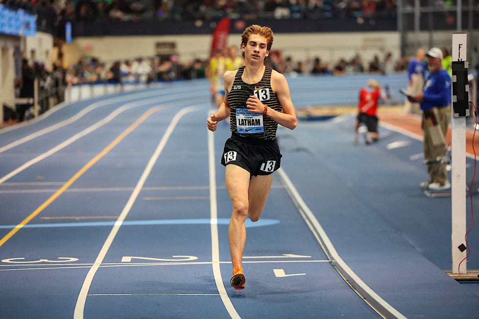 tommy latham, track and field, mile, marist high school, atlanta.