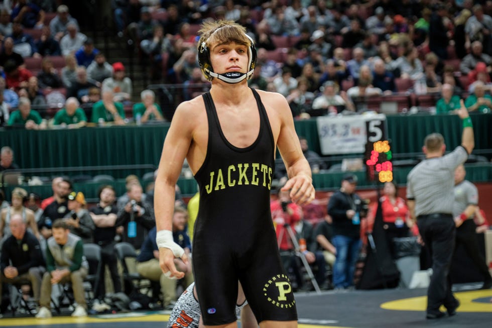 marcus blaze\, wrestling\, perrysburg high school, ohio.