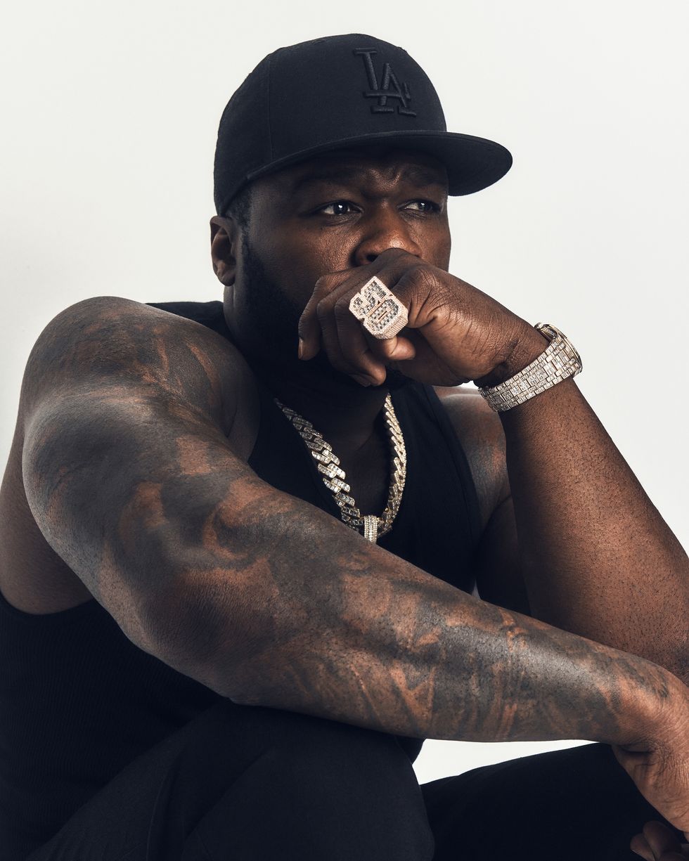 hip hop is life mens health september cover 50 cent