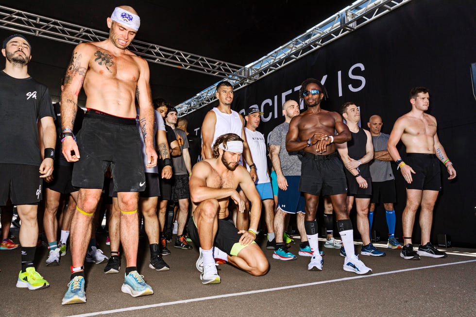 Group of guys wearing shorts