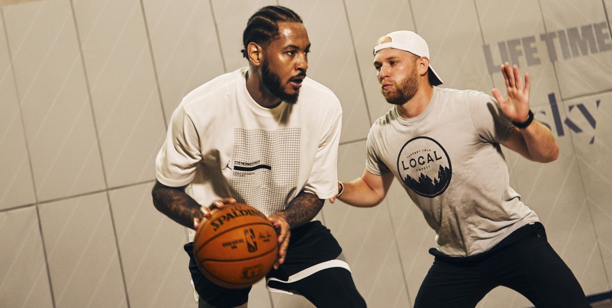 Video: Carmelo Anthony coaches up his son during heartwarming workout,  teaches him some nifty moves - Lakers Daily