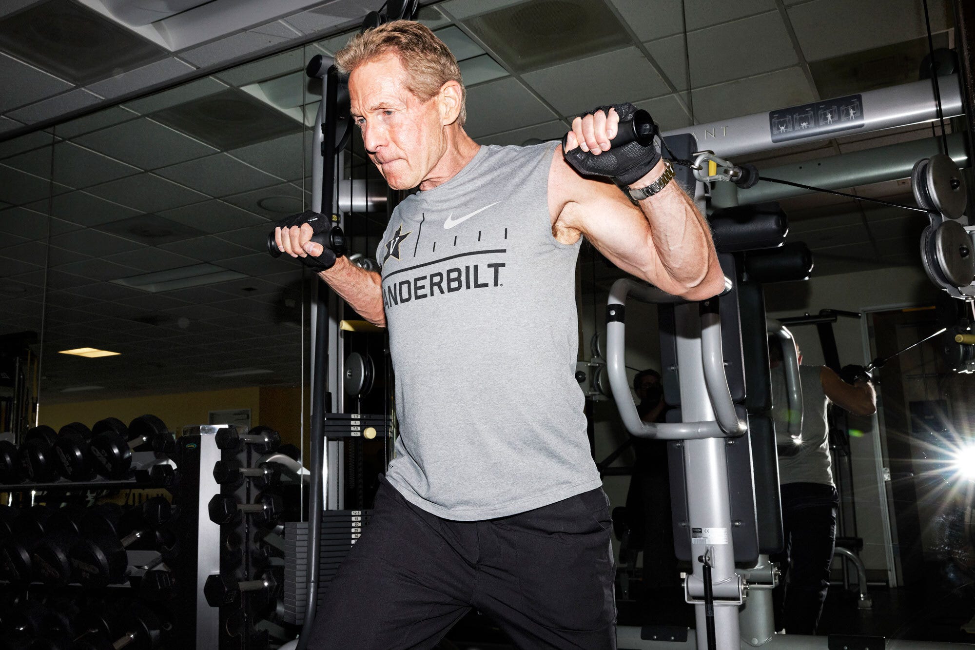 Skip Bayless Shares the Workout He Uses to Stay Healthy—and Fired Up—at 70