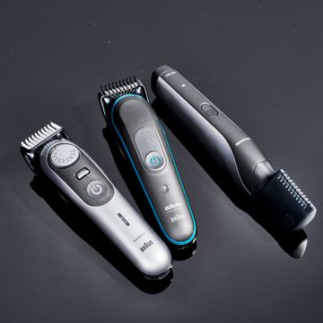 a photoshoot of our best tested body groomers featuring braun panasonic and gillette