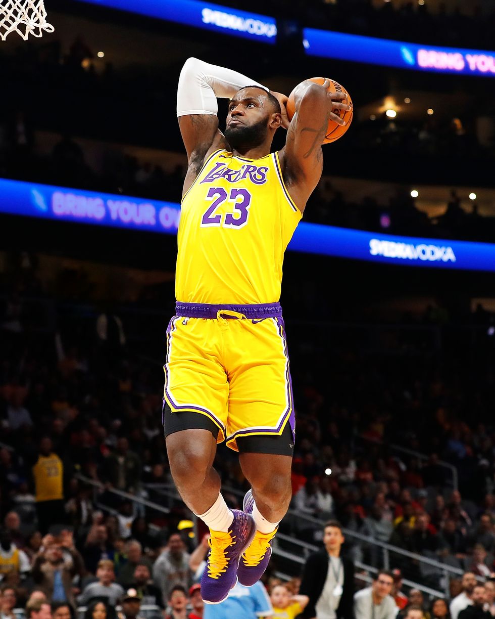 NBA Lakers 23 LeBron James Black Panther Limited Men Jersey