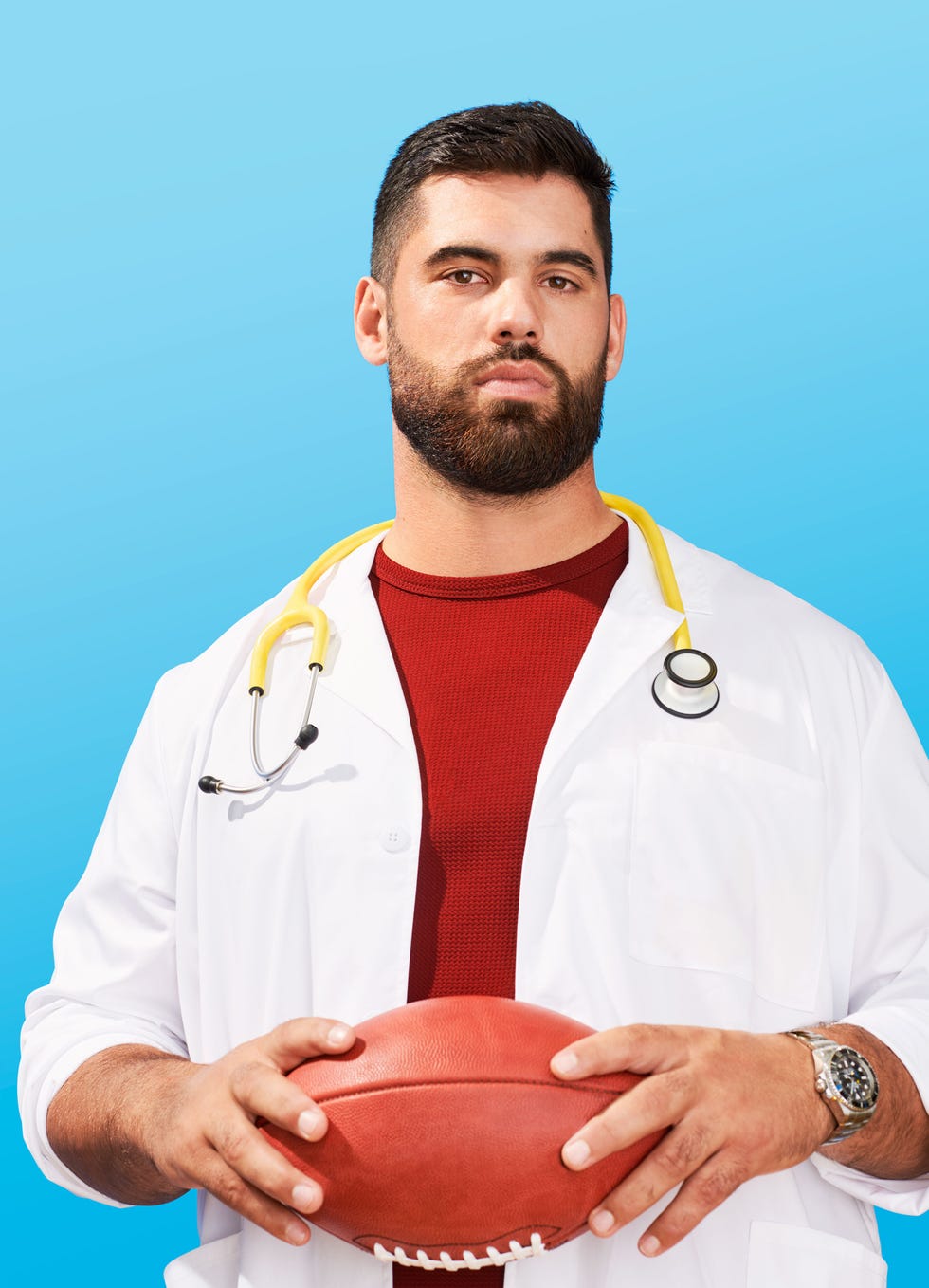 Report: NFL Told Laurent Duvernay-Tardif He Can't Put 'M.D.' on