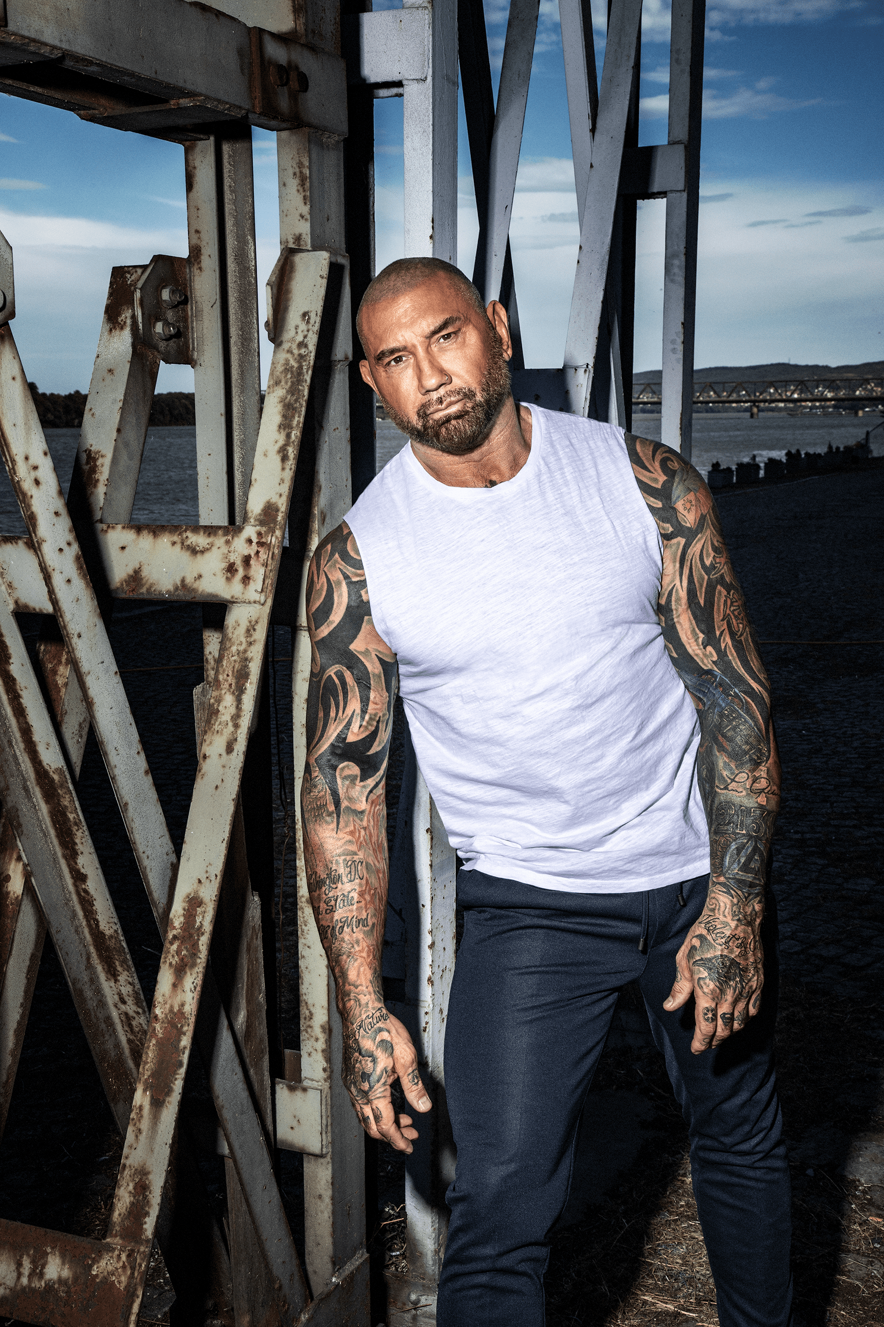 Dave Bautista wants to put the watch back on and stop having the first  tattoo on his back. - Daily Times