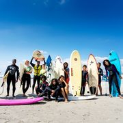 lou harris black surfing association