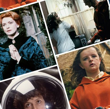 horror films collage a collage of various images showcasing different scenes and subjects