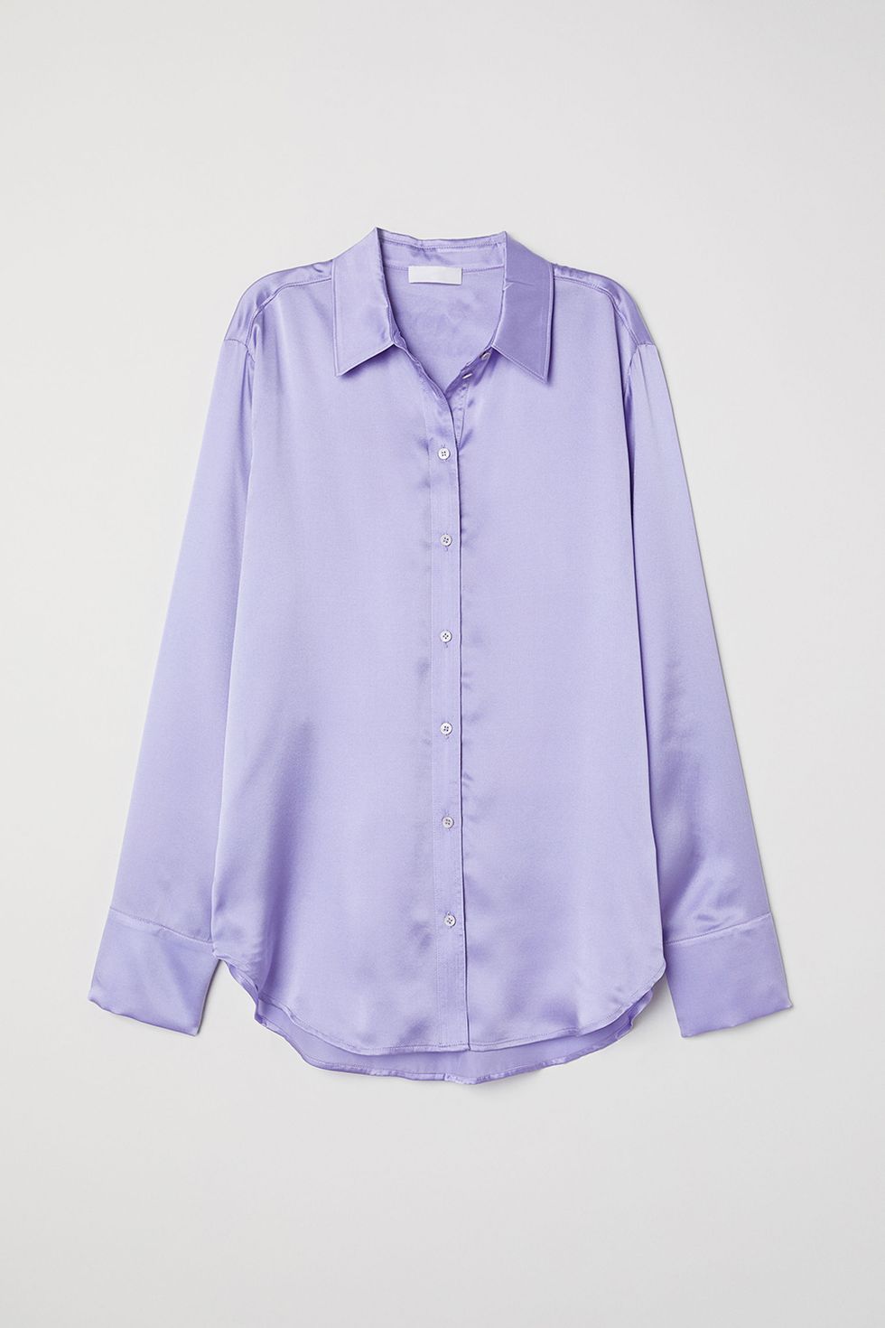 Clothing, White, Purple, Violet, Lavender, Sleeve, Lilac, Collar, Shirt, Blouse, 