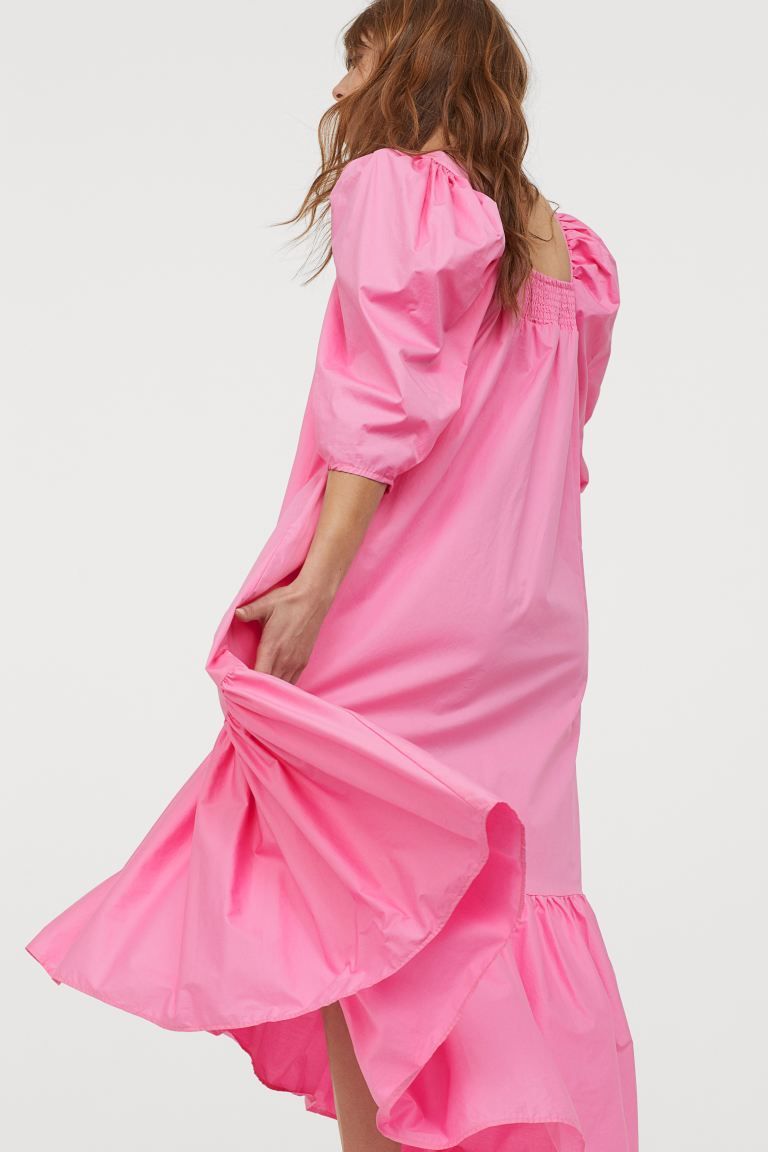 asustado melocotón no se dio cuenta H&M es el autor del vestido largo y rosa que llevamos queriendo todo el  verano