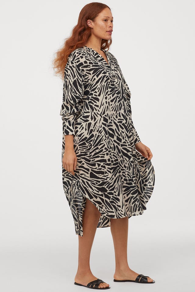 model shot of dress from