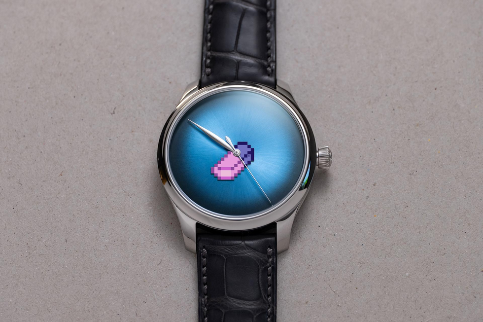 a watch on a wrist