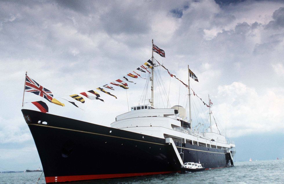 where did the royal yacht britannia go