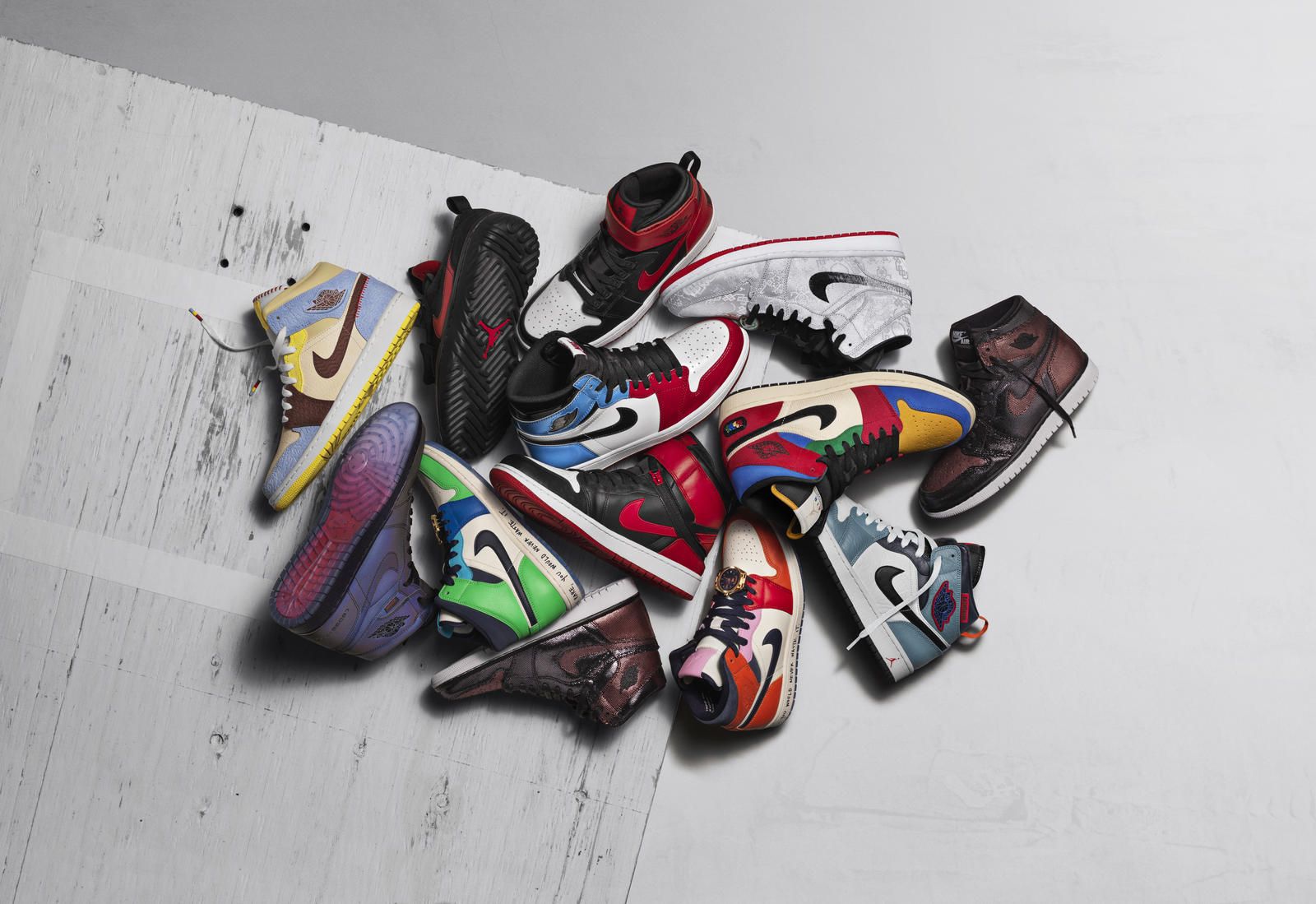 Nike Air Jordan 1 La limitada zapatillas Fearless Ones