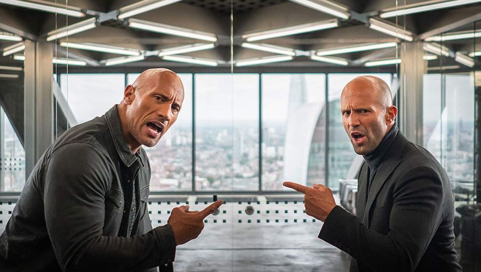 fast and furious dwayne the rock johnson jason statham hobbs and shaw