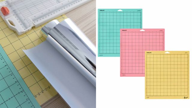 How to turn a 12 inch Cricut mat into a 24 inch 