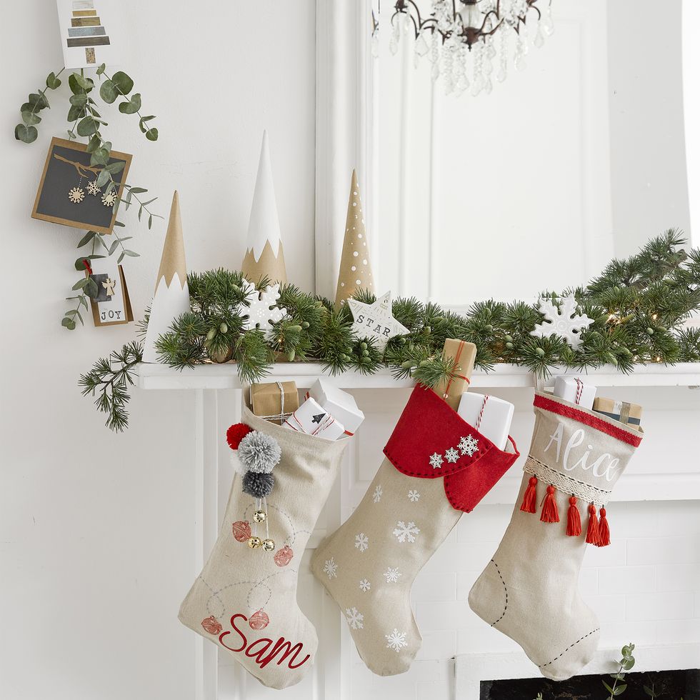 White, Christmas decoration, Christmas stocking, Tree, Christmas ornament, Christmas tree, Christmas, Room, Interior design, Interior design, 