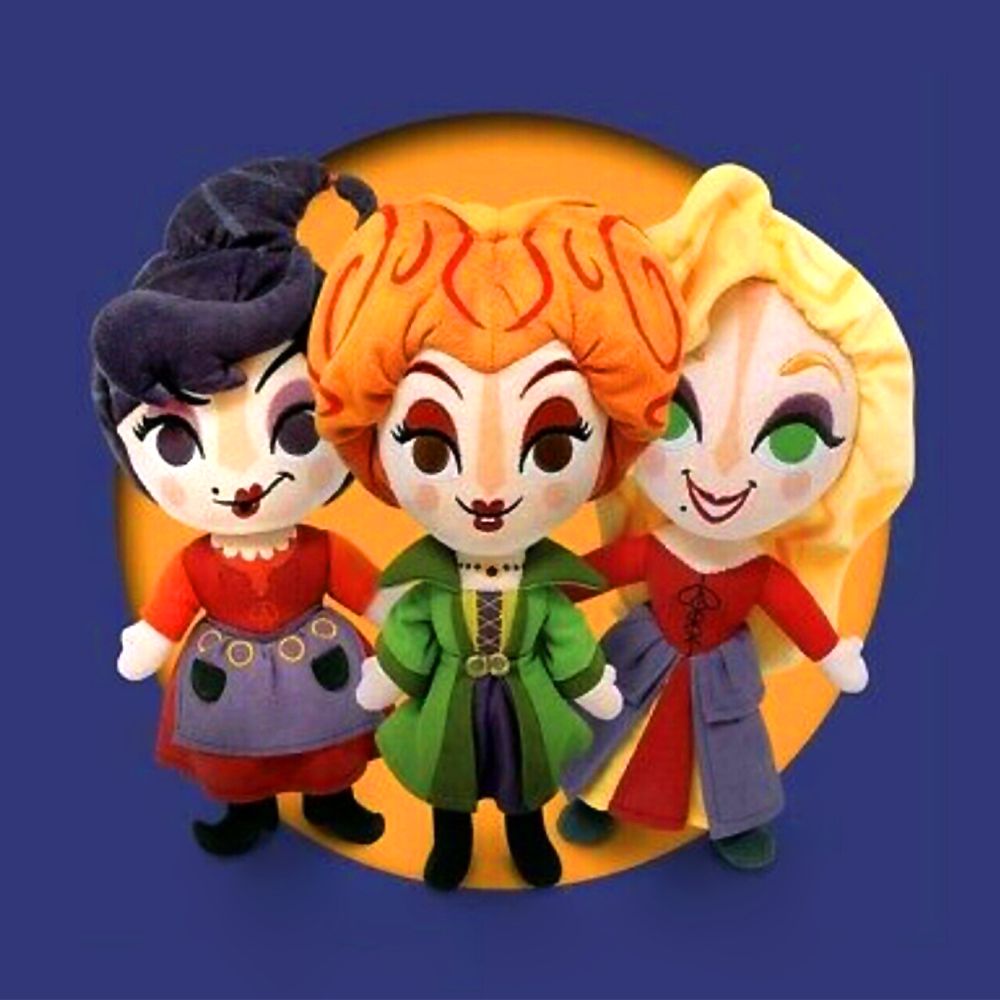 disney hocus pocus sanderson sisters plush dolls
