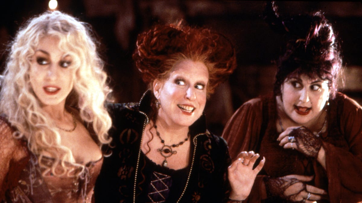 Real-life sisters channel Sanderson sisters from 'Hocus Pocus' for