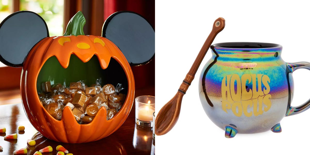 Mickey Mouse Halloween Jack-o'-Lantern Mug