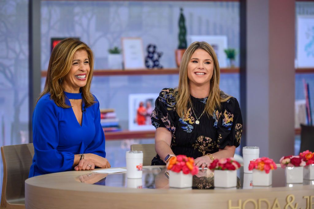 See 'Today' Star Jenna Bush Hager Wear a Gorgeous Blue Printed Dress