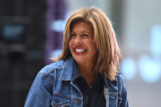 hoda kotb smiles on september 06, 2024