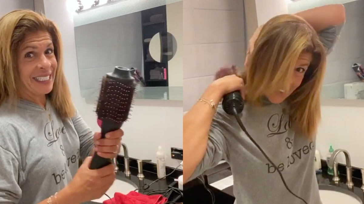Today's Hoda Kotb Shares Her Go-To Styling Tool for Great Hair