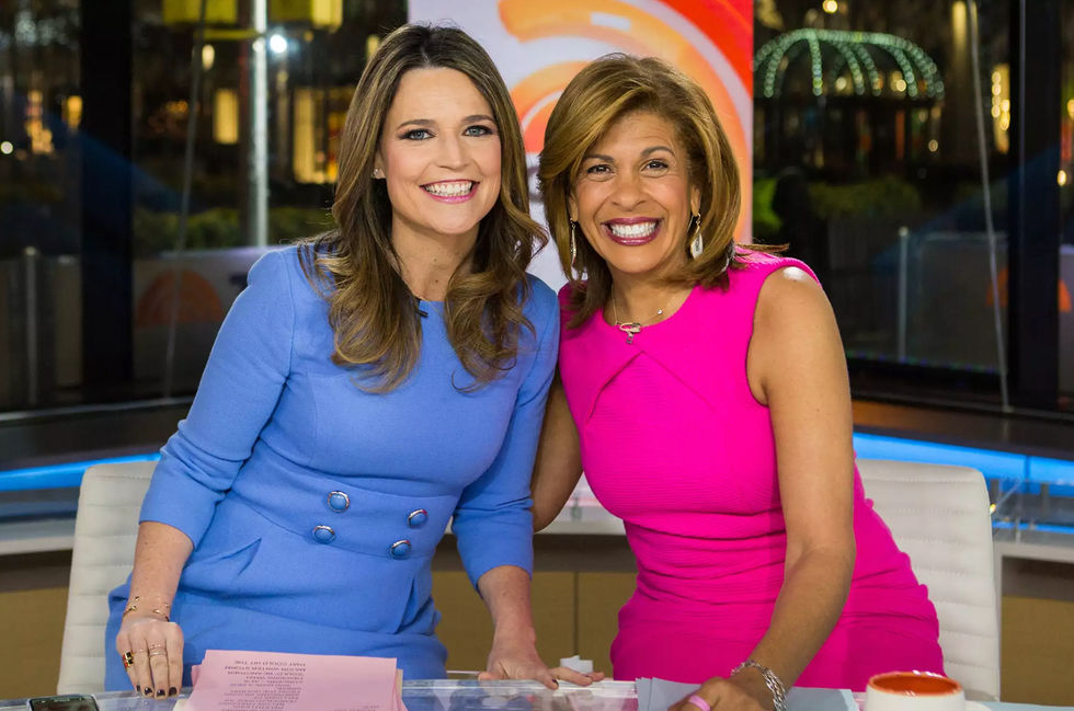 Hoda Kotb shows career photos today