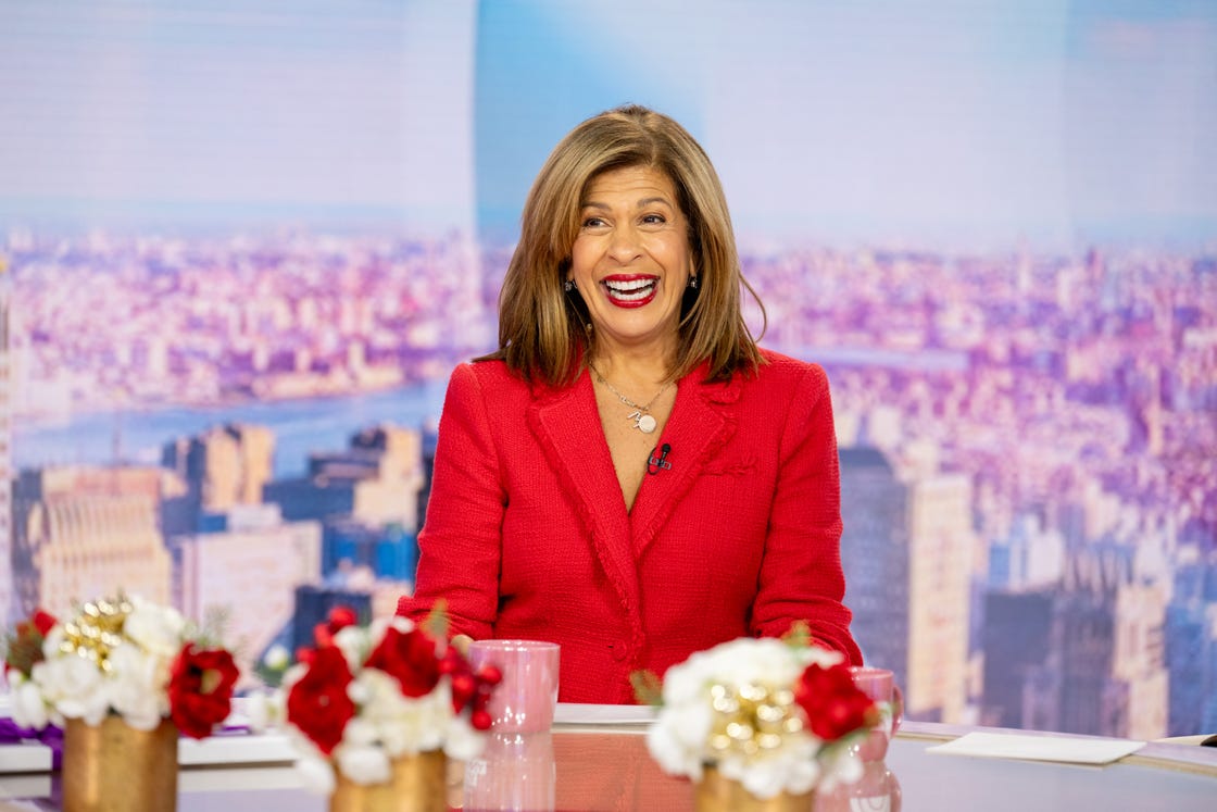 Hoda Kotb shows career photos today