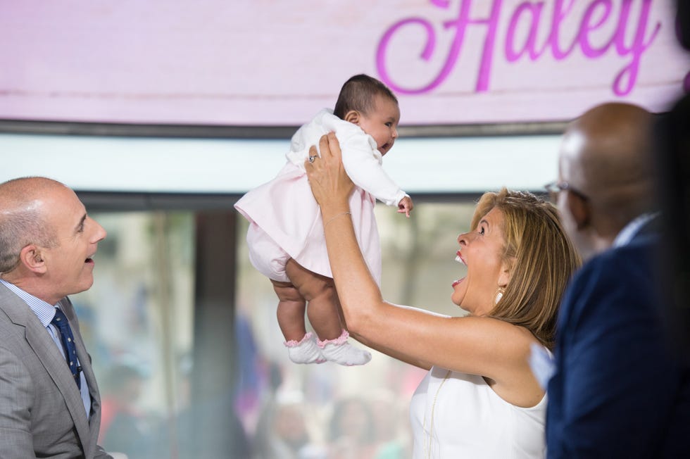 Hoda Kotb shows career photos today