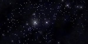 sterren fonkelen of knipperen dankzij verstoringen in de atmosfeer